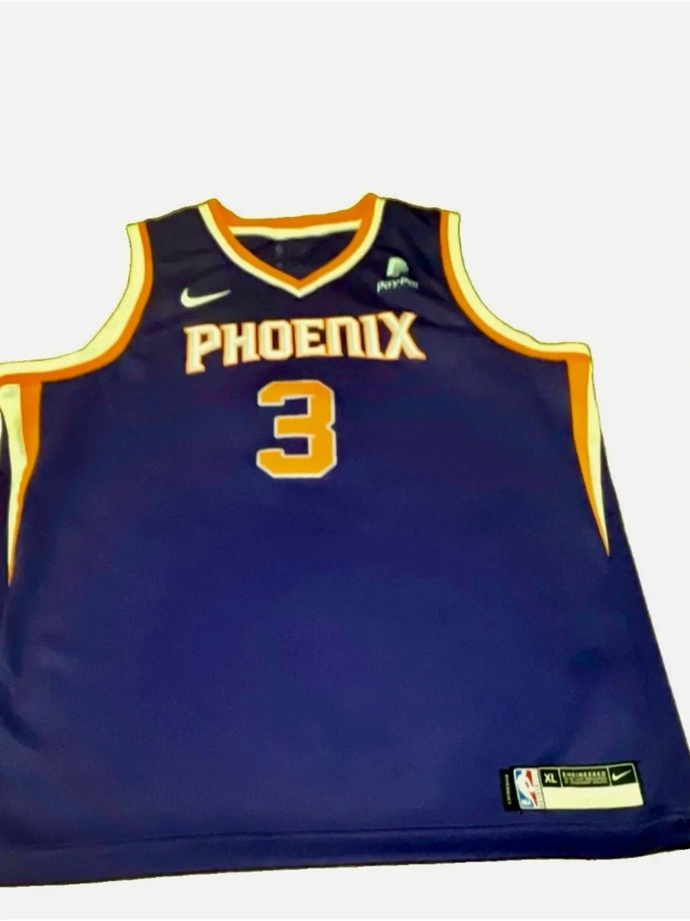 Nike Purple and Orange Phoenix Basketball Jersey #3